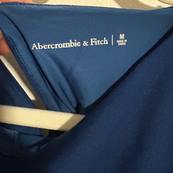 NWT Abercrombie And Fitch High Neck Ruched Side Dress - Picture 5 of 7